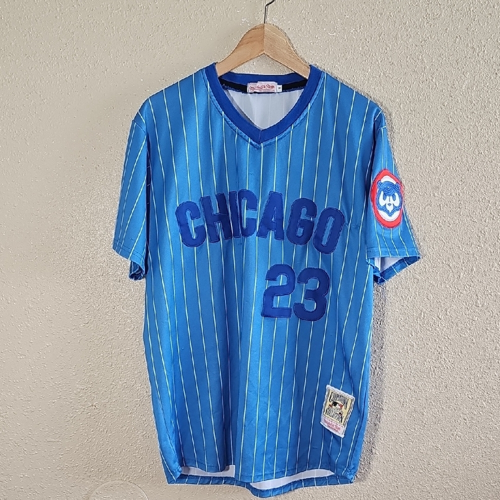 Mitchell & Ness Cooperstown Collection Chicago Cubs Ryne Sanderg Jersey.